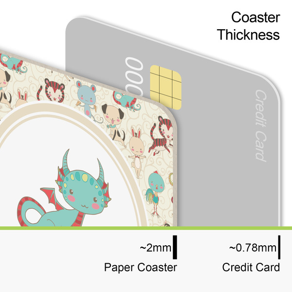 Chinese Zodiac Coaster Thickness
