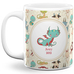 Chinese Zodiac 11 Oz Coffee Mug - White (Personalized)