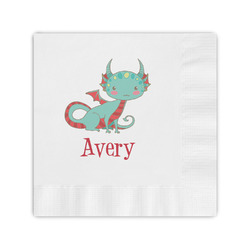 Chinese Zodiac Coined Cocktail Napkins (Personalized)
