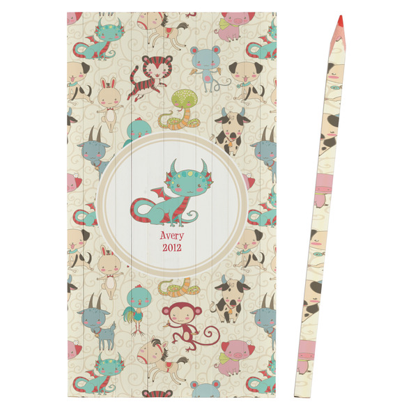 Chinese Zodiac Colored Pencils - Front View