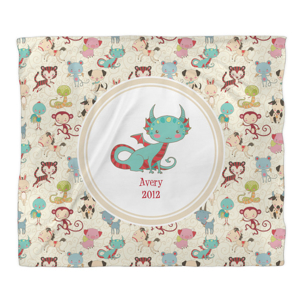 Chinese Zodiac Comforter - King - Front