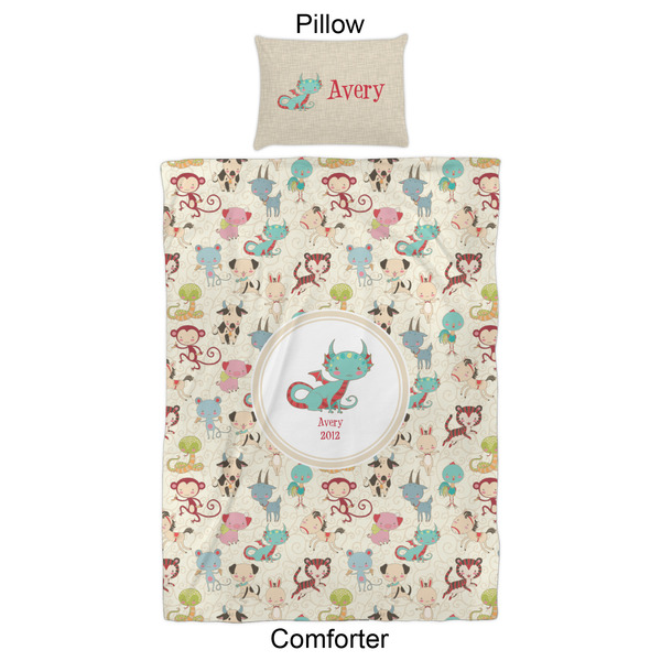 Chinese Zodiac Comforter Set - Twin XL - Approval