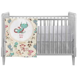 Chinese Zodiac Crib Comforter / Quilt (Personalized)