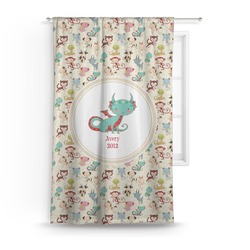 Chinese Zodiac Curtain - 50"x84" Panel (Personalized)