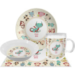 Chinese Zodiac Dinner Set - Single 4 Pc Setting w/ Name or Text