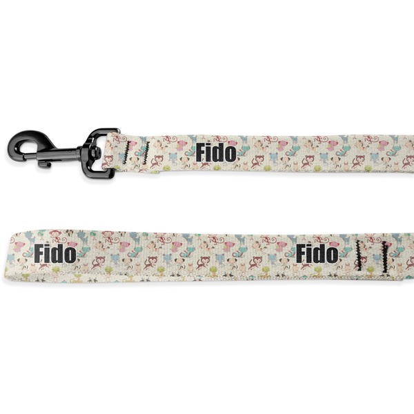 Custom Chinese Zodiac Deluxe Dog Leash - 4 ft (Personalized)