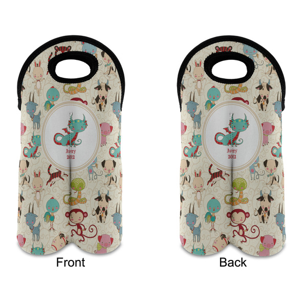 Chinese Zodiac Double Wine Tote - APPROVAL (new)