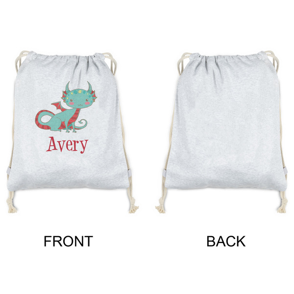 Chinese Zodiac Drawstring Backpacks - Sweatshirt Fleece - Single Sided - APPROVAL