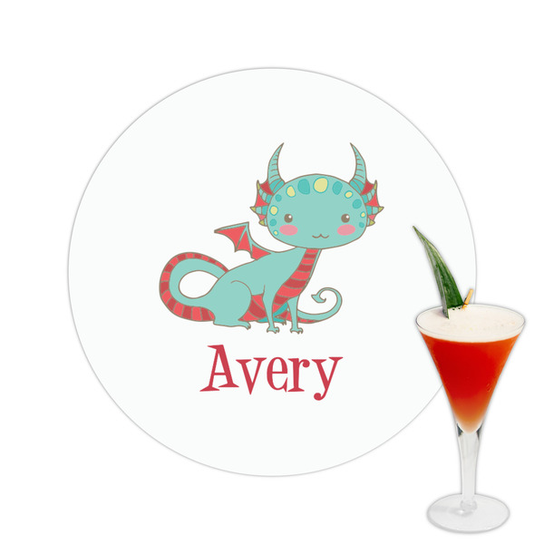 Custom Chinese Zodiac Printed Drink Topper -  2.5" (Personalized)
