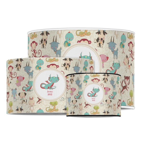 Chinese Zodiac Drum Lampshades - MAIN