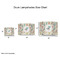 Chinese Zodiac Drum Lampshades - Sizing Chart
