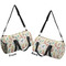 Chinese Zodiac Duffle bag large front and back sides