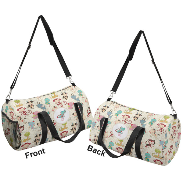 Chinese Zodiac Duffle bag small front and back sides