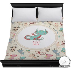 Chinese Zodiac Duvet Cover - Full / Queen (Personalized)