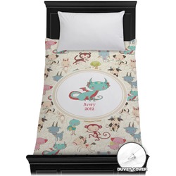 Chinese Zodiac Duvet Cover - Twin (Personalized)