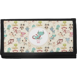 Chinese Zodiac Canvas Checkbook Cover (Personalized)
