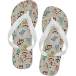 Chinese Zodiac Flip Flops - Small (Personalized)