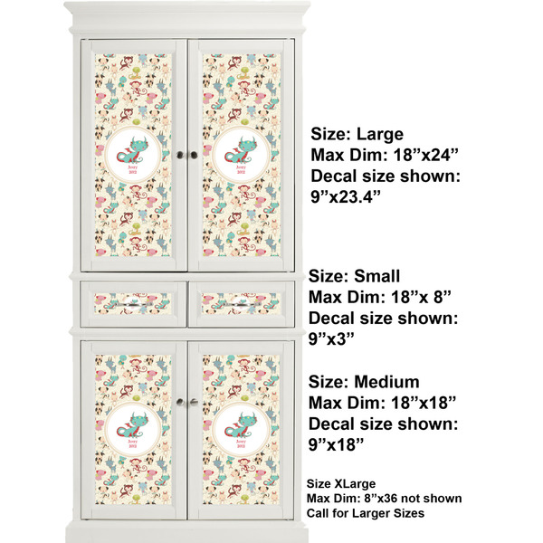 Chinese Zodiac Full Cabinet (Show Sizes)