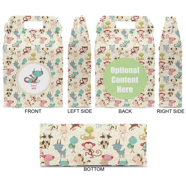 Chinese Zodiac Gable Favor Box - Approval