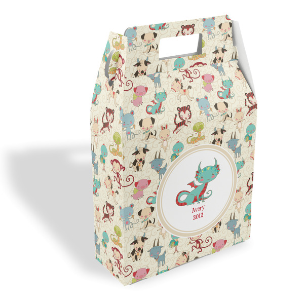 Custom Chinese Zodiac Gable Favor Box (Personalized)