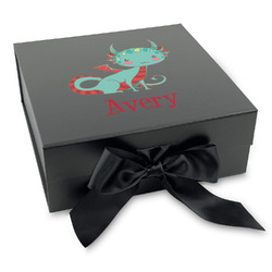 Chinese Zodiac Gift Box with Magnetic Lid - Black (Personalized)