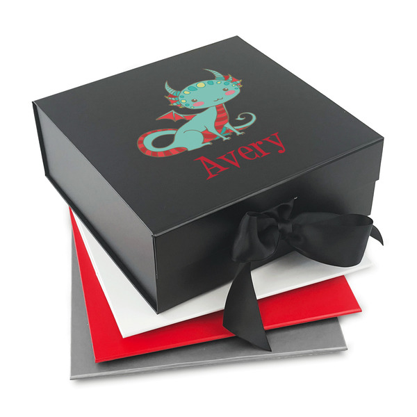 Custom Chinese Zodiac Gift Box with Magnetic Lid (Personalized)