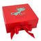 Chinese Zodiac Gift Box with Magnetic Lid - Red (Personalized)