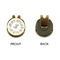 Chinese Zodiac Golf Ball Hat Clip Marker - Apvl - GOLD