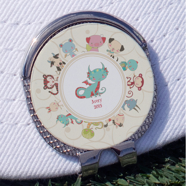 Custom Chinese Zodiac Golf Ball Marker - Hat Clip
