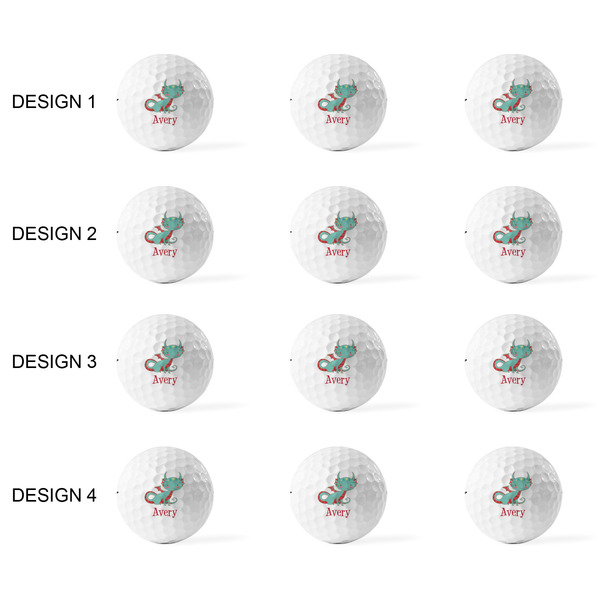 Chinese Zodiac Golf Balls - Titleist - Set of 12 - APPROVAL