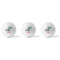 Chinese Zodiac Golf Balls - Titleist - Set of 3 - APPROVAL