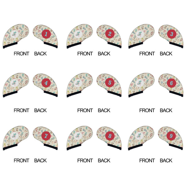Chinese Zodiac Golf Club Covers - APPROVAL (set of 9)