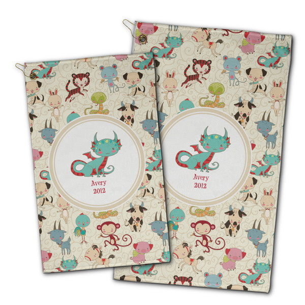 Chinese Zodiac Golf Towel - PARENT (small and large)