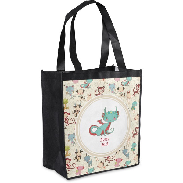 Custom Chinese Zodiac Grocery Bag (Personalized)