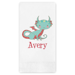 Chinese Zodiac Guest Napkins - Full Color - Embossed Edge (Personalized)