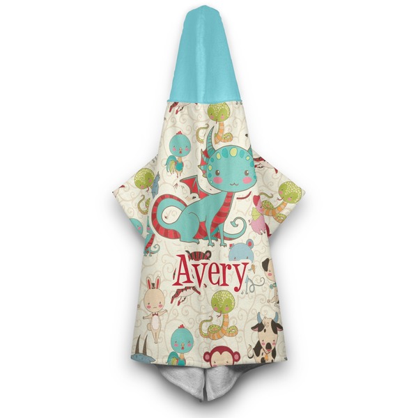 Chinese Zodiac Hooded Towel - Hanging