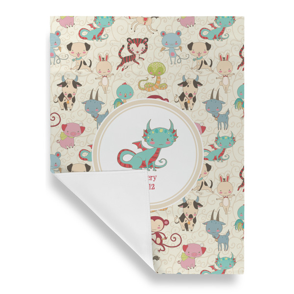 Chinese Zodiac House Flags - Single Sided - FRONT FOLDED