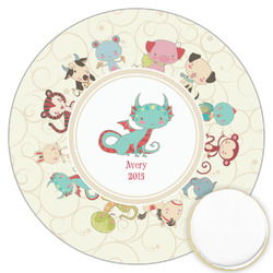 Chinese Zodiac Printed Cookie Topper - 3.25" (Personalized)