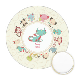 Chinese Zodiac Printed Cookie Topper - Round (Personalized)