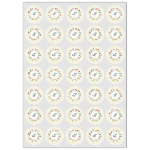 Chinese Zodiac Icing Circle - XSmall - Set of 35