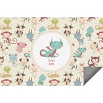 Chinese Zodiac Indoor / Outdoor Rug - 6'x8' w/ Name or Text