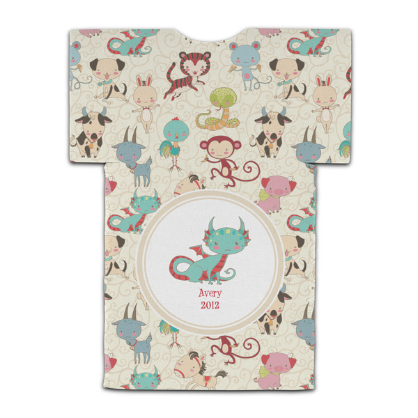 Chinese Zodiac Jersey Bottle Cooler - BACK (flat)