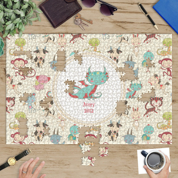 Chinese Zodiac Jigsaw Puzzle 1014 Piece - In Context