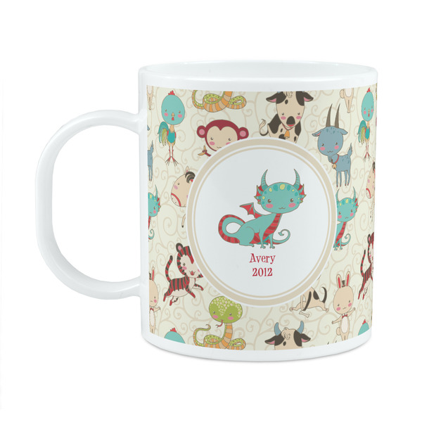 Custom Chinese Zodiac Plastic Kids Mug (Personalized)