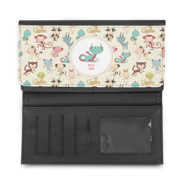 Chinese Zodiac Ladies Wallet - Half Way Open
