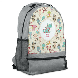 Chinese Zodiac Backpack - Grey (Personalized)