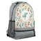Chinese Zodiac Large Backpack - Gray - Angled View