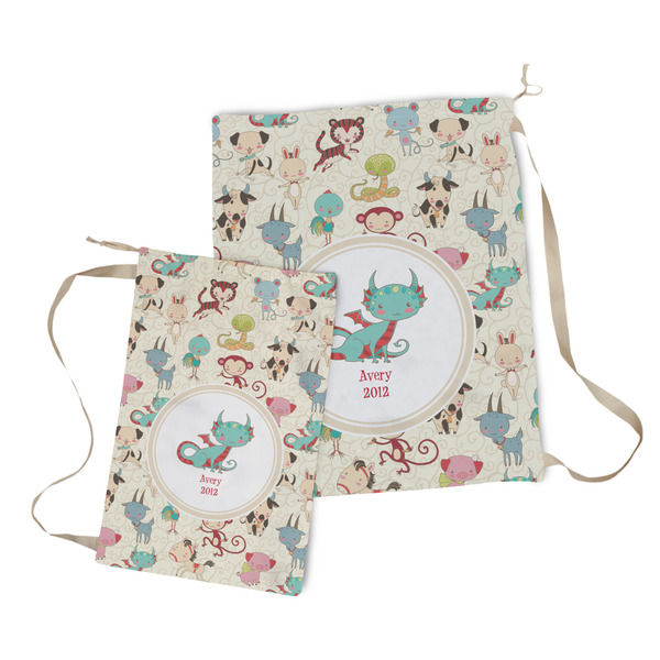 Chinese Zodiac Laundry Bag - Both Bags