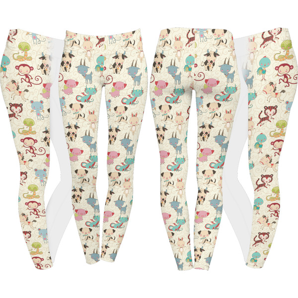 Chinese Zodiac Leggings Turn Around - Apvl