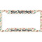Chinese Zodiac License Plate Frame - Style A